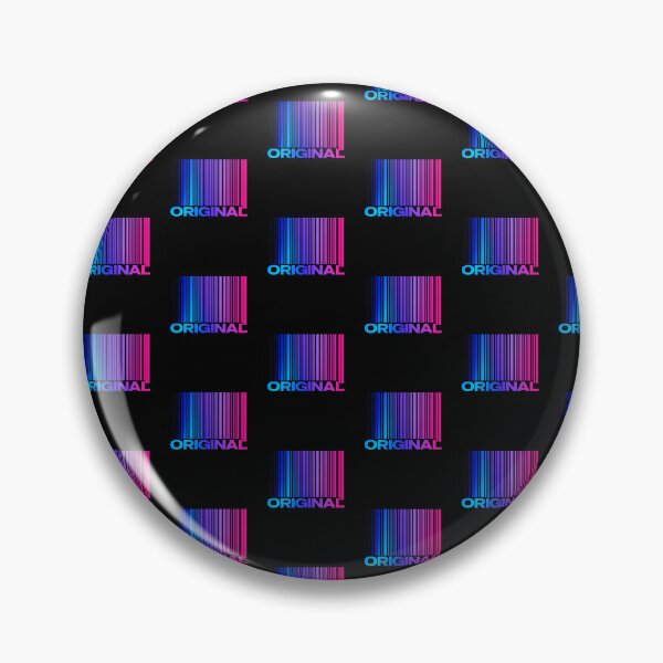 Item preview, Be Original Colorful Gradient Barcode Minimalist Typography Design designed and sold by YasuoShop.