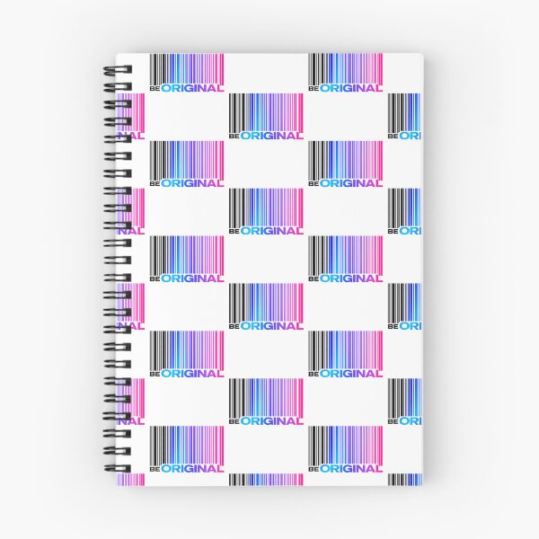 Item preview, Be Original Colorful Gradient Barcode Minimalist Typography Design designed and sold by YasuoShop.