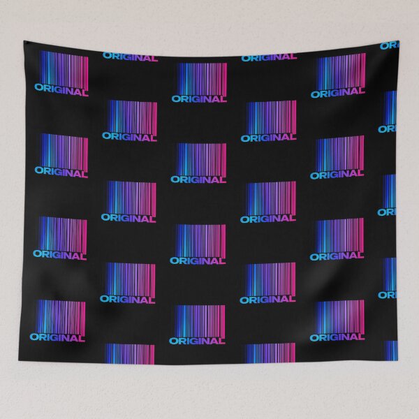 Item preview, Be Original Colorful Gradient Barcode Minimalist Typography Design designed and sold by YasuoShop.