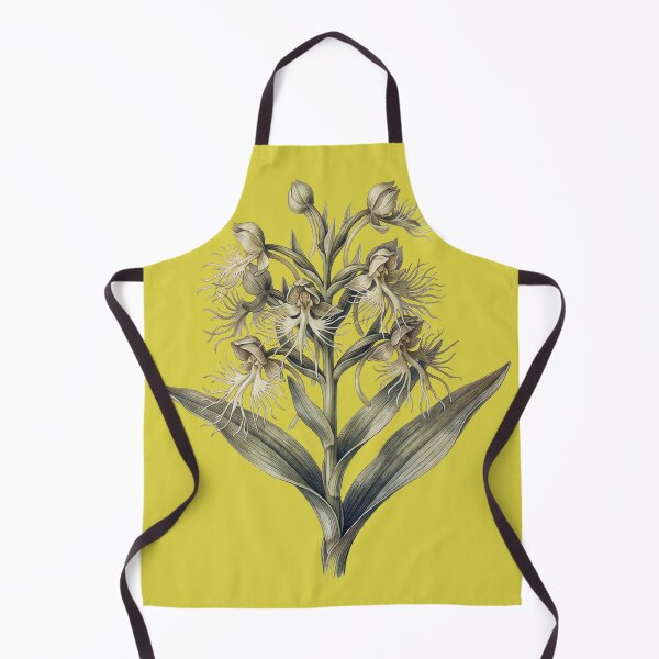 Item preview, Habenaria Medusa: The Gorgon Orchid Botanical Illustration Print designed and sold by FreiherrPK.