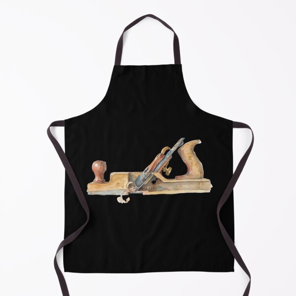 Item preview, Vintage Woodworking Hand Plane Carpenter Tool Watercolor Art designed and sold by bvdesignart.