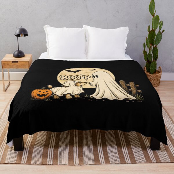 Item preview, Disfraz de fantasma para perro Boo-P, arte lunar de Halloween designed and sold by GiaoCalonas.