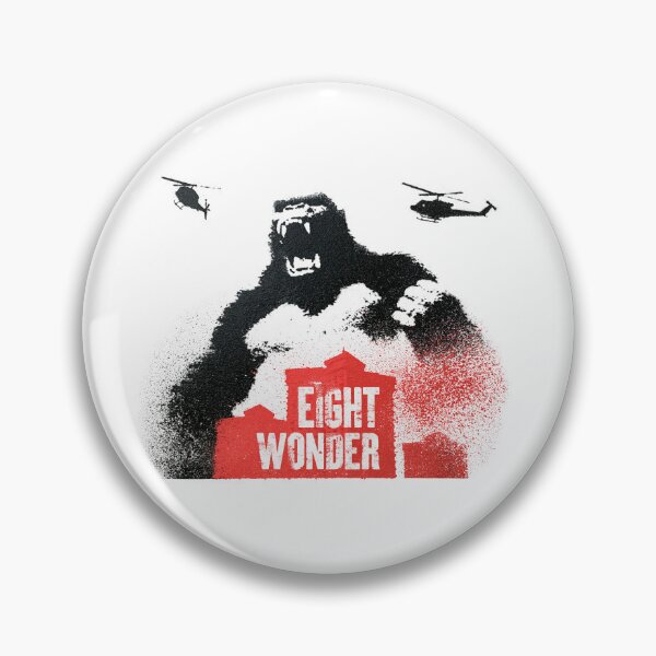 Item preview, Primal Gorilla King Kong City Rampage Silhouette designed and sold by EdvvinStudios.