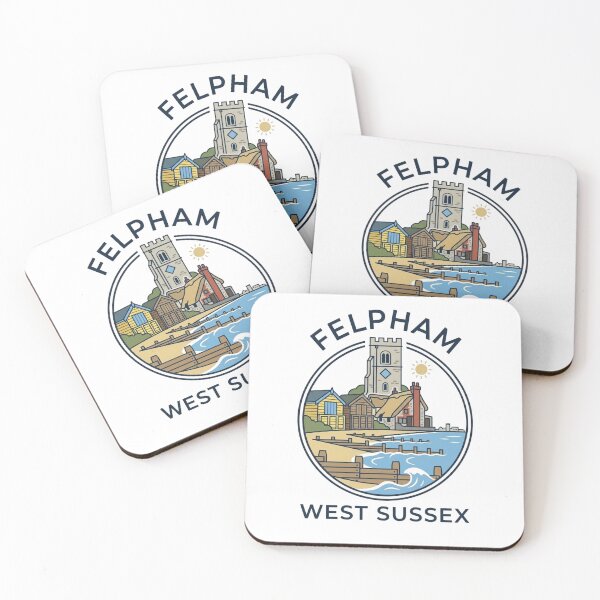 Item preview, Felpham West Sussex Design for T Shirts, mugs, gift cards, etc designed and sold by WheresTheTShirt.