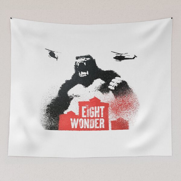 Item preview, Primal Gorilla King Kong City Rampage Silhouette designed and sold by EdvvinStudios.