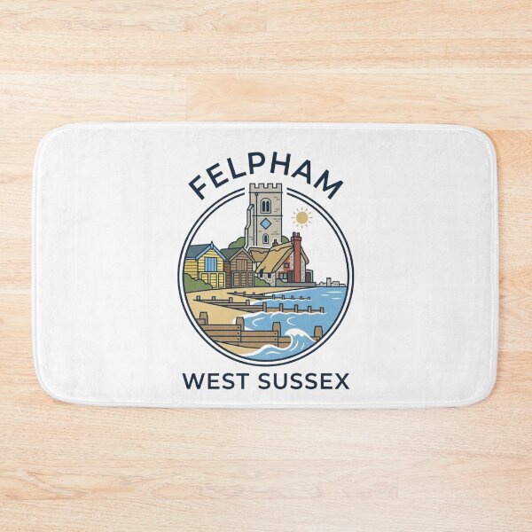 Artikelvorschau, Felpham, West Sussex – Design für T-Shirts, Tassen, Geschenkkarten usw. entworfen und verkauft von WheresTheTShirt.