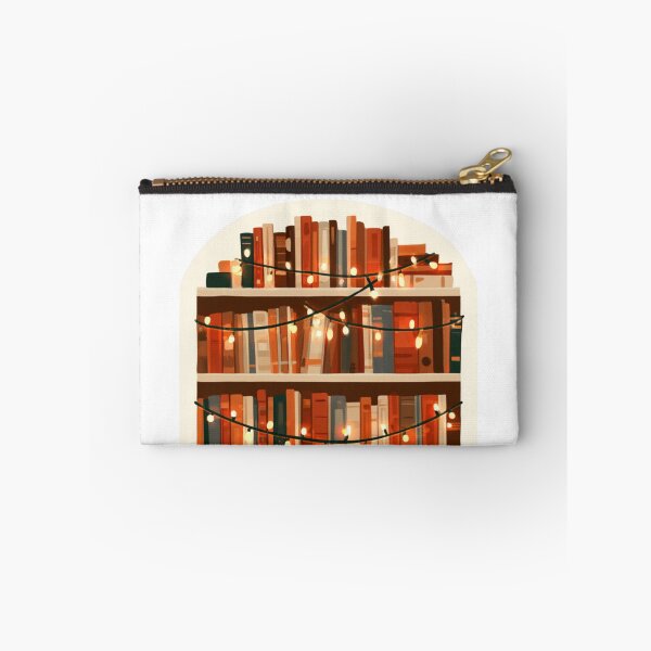 Item preview, Cozy Bookshelf Fairy Lights Reading Lover designed and sold by NicolasGlowArt.