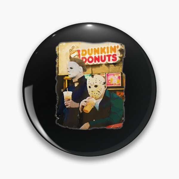 Item preview, Funny Slasher Villains Coffee Break Retro Watercolor designed and sold by AmandaWalkere.
