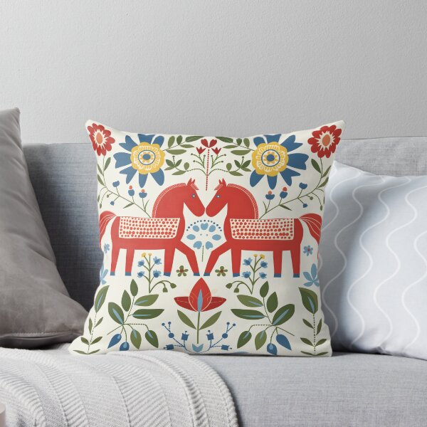 Item preview, Swedish Dala Horses, Floral Horses designed and sold by xiao xuans.