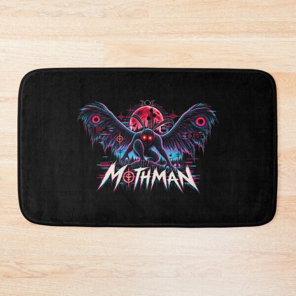 Item preview, Mothman – Cyber Glitch Cryptid designed and sold by JupiterGlitchEmpire.