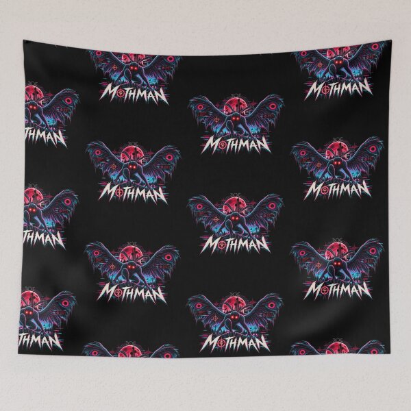Item preview, Mothman – Cyber Glitch Cryptid designed and sold by JupiterGlitchEmpire.