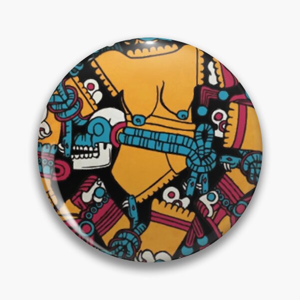 Item preview, Ancient Mesoamerican Aztec Tribal Calendar Circle Pattern designed and sold by shianlemec.