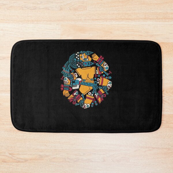 Item preview, Ancient Mesoamerican Aztec Tribal Calendar Circle Pattern designed and sold by shianlemec.