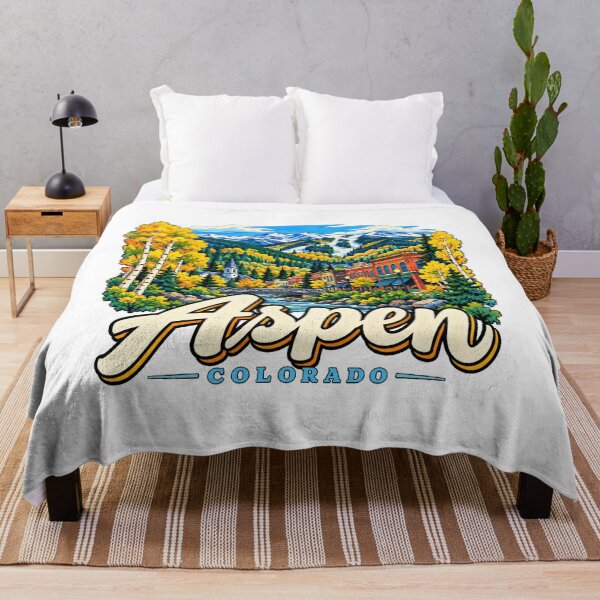 Item preview, Hand Drawn Aspen Colorado Travel Souvenir Landmark Gift designed and sold by MichaeIRellov.