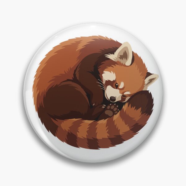 Item preview, Red Panda Sleeping designed and sold by didiiii74210.