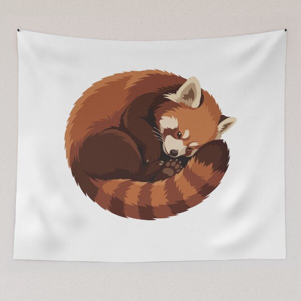 Aperçu de l'œuvre Red Panda Sleeping créée et vendue par didiiii74210.