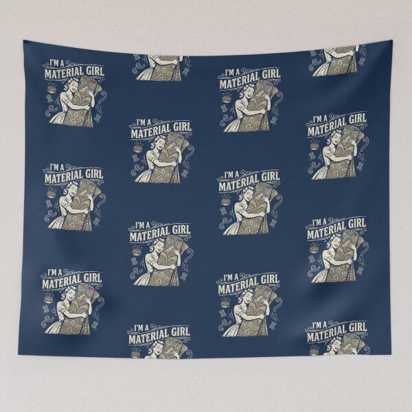 Item preview, I'm A Material Girl Sewing Quilting Pun Funny Craft Lover Gift designed and sold by smallcatvn.