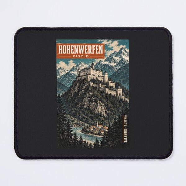 Item preview, Hohenwerfen Castle - Austria designed and sold by GoodOldVintage.