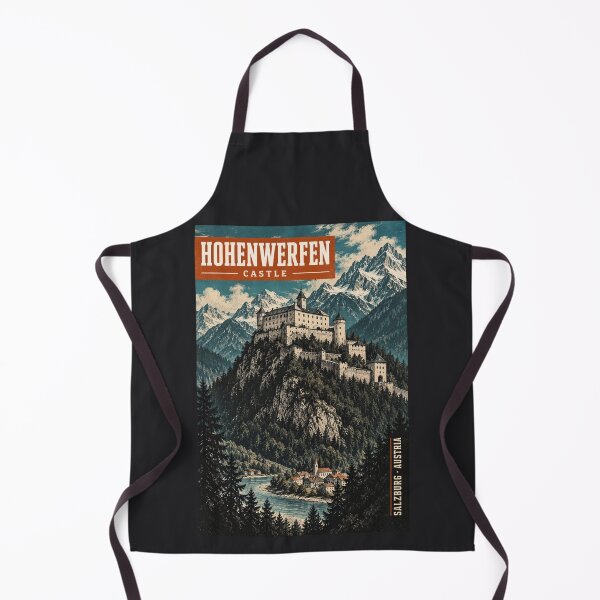 Item preview, Hohenwerfen Castle - Austria designed and sold by GoodOldVintage.