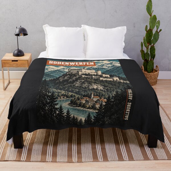 Item preview, Hohenwerfen Castle - Austria designed and sold by GoodOldVintage.