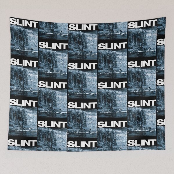 Item preview, Slint Band Members In Water Cliff Landscape designed and sold by pjposhprinta.