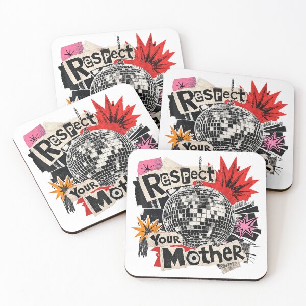 Item preview, Retro Funny Disco Ball Mothers Sarcatic Respect Your Mother designed and sold by DuduMissing.