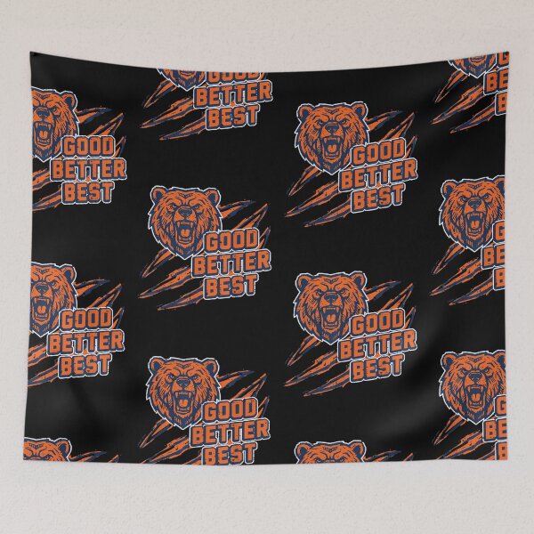 Item preview, Good Better Best Bear Claw Scratch Athletic Mascot Design designed and sold by CaChimShop.