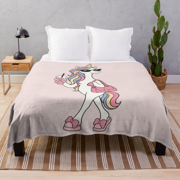 Item preview, Stylish Unicorn with Sunglasses and Rainbow Hair Pretty Cute designed and sold by ALCOSHIRTS OFFICIAL.