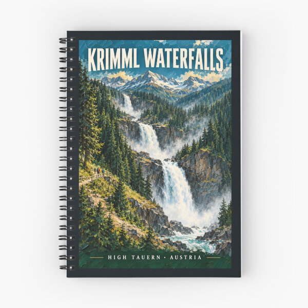 Item preview, Krimml Waterfalls - Austria designed and sold by GoodOldVintage.