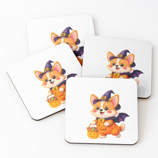 Item preview, Cute Halloween Corgi designed and sold by Kedspicedesign.