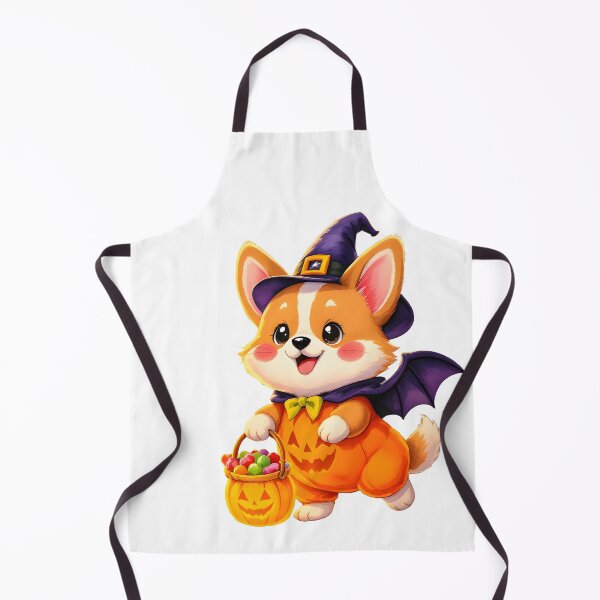 Item preview, Cute Halloween Corgi designed and sold by Kedspicedesign.