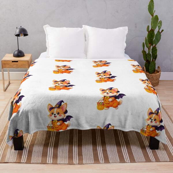 Item preview, Cute Halloween Corgi designed and sold by Kedspicedesign.