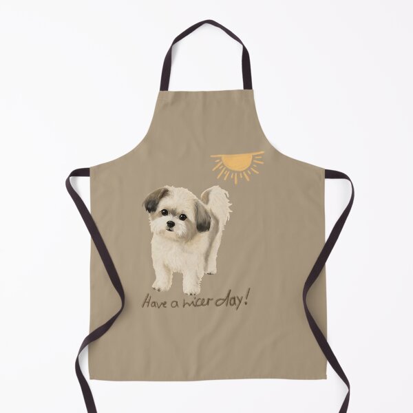 Item preview, Have a nicer day /Cute Havanese Dog Sunshine Illustration designed and sold by eigenart-sylvia.