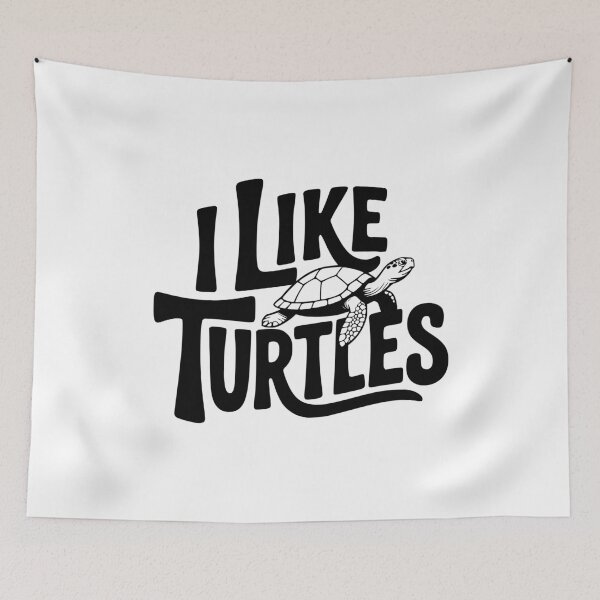 Item preview, I Like Turtles designed and sold by Frank Ring.