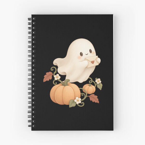 Item preview, Pumpkin Patch Pen Pal Kawaii Ghost Halloween Tee designed and sold by PhylonBoxx.