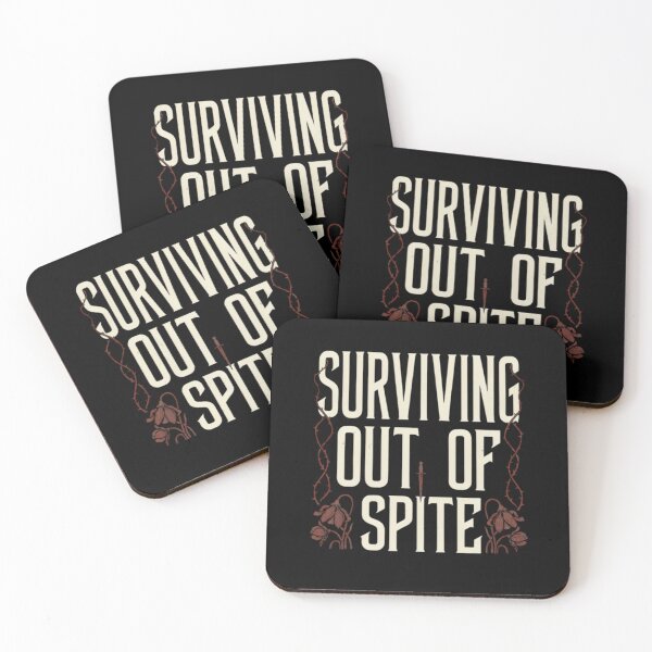 Item preview, Surviving Out of Spite - gothic flowers designed and sold by FloraVulpes.