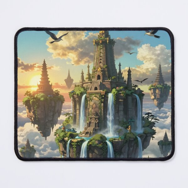 Item preview, Islands in the Sky - Fantasy Landscape Art designed and sold by Fanta-sticky.