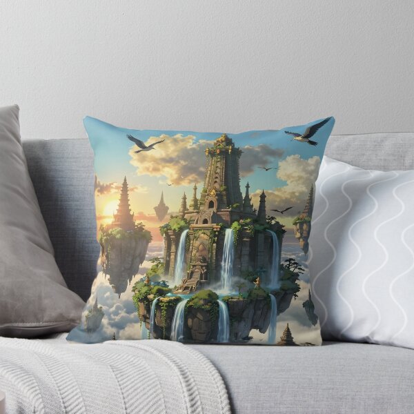 Item preview, Islands in the Sky  - Fantasy Landscape Art designed and sold by Fanta-sticky.