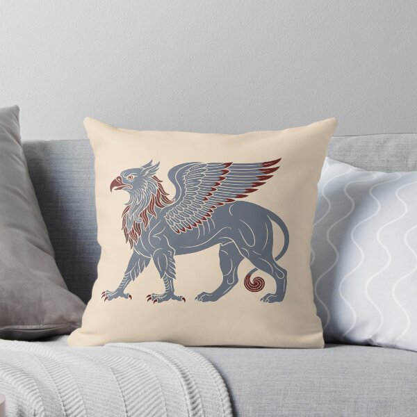 Item preview, Archaic Greek Griffin: Mythological Scythian Gold Guardian Art Print designed and sold by FreiherrPK.
