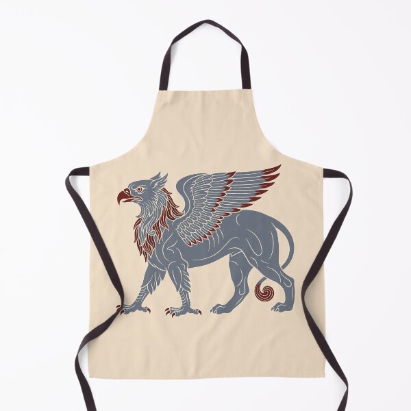 Item preview, Archaic Greek Griffin: Mythological Scythian Gold Guardian Art Print designed and sold by FreiherrPK.