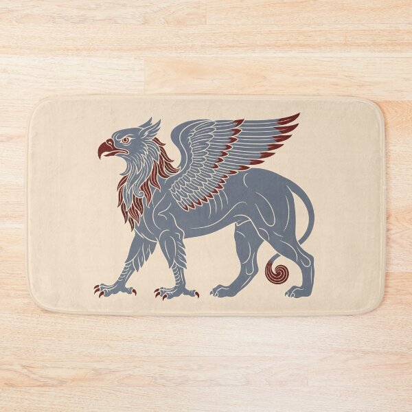 Item preview, Archaic Greek Griffin: Mythological Scythian Gold Guardian Art Print designed and sold by FreiherrPK.