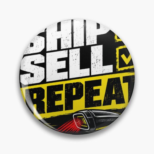 Item preview, Scan Ship Sell Repeat – Funny Warehouse Barcode Scanner Design designed and sold by KeeganDykes.