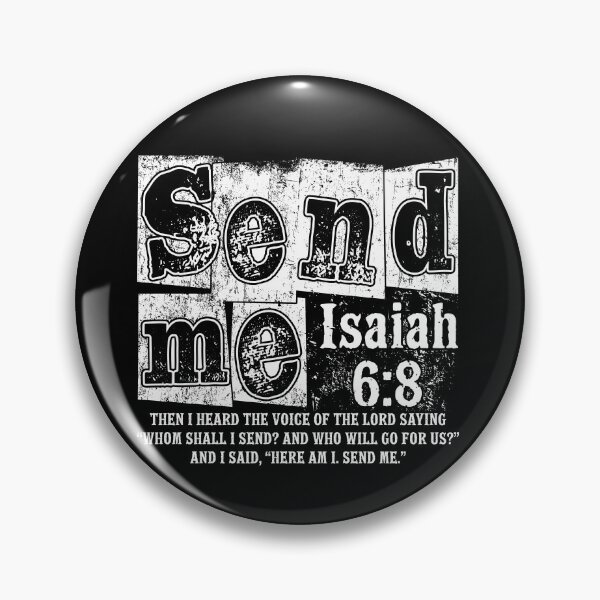 Item preview, Send Me Isaiah 6:8 Christian Here Am I Send Me designed and sold by YuranoLabArtS.
