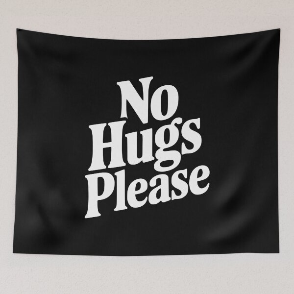 Item preview, No Hugs Please designed and sold by Frank Ring.