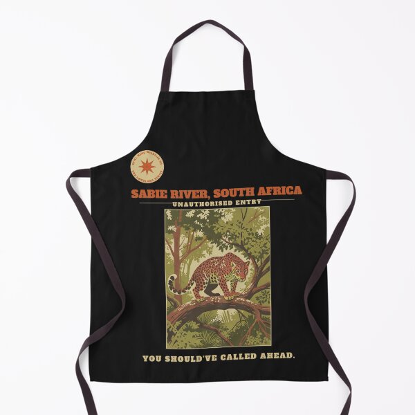 Item preview, Sabie River South Africa Leopard Landlord Vintage Safari Tee designed and sold by StillHereWild.co.