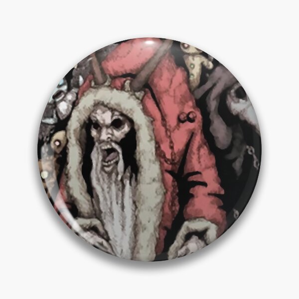 Item preview, Dark Gothic Winter Monster Horror Santa Holiday Graphic designed and sold by shianlemec.