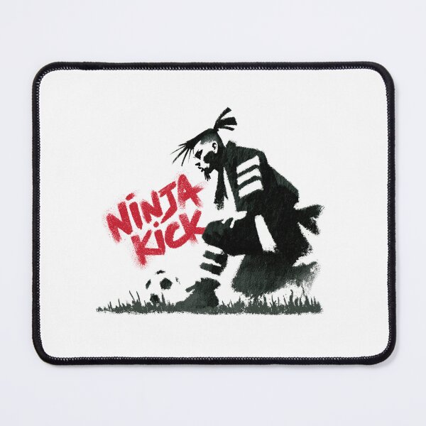 Item preview, Dynamic Soccer Player Bicycle Kick Stencil Fusion designed and sold by EdvvinStudios.