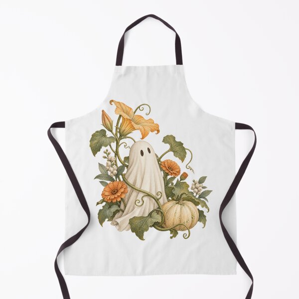 Item preview, Pumpkin Blossom Spirit Botanical Ghost Halloween Tee designed and sold by PhylonBoxx.