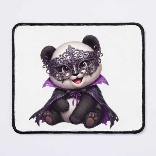 Item preview, Cute Spooky Panda Vampire Masquerade Goth Sticker designed and sold by EnginerdStudio.