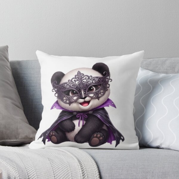 Item preview, Cute Spooky Panda Vampire Masquerade Goth Sticker designed and sold by EnginerdStudio.